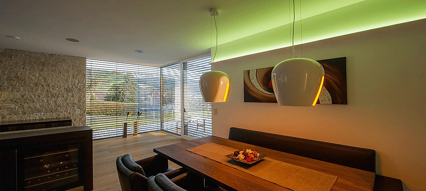 Vernieuwde installatie in een villa in Baarn